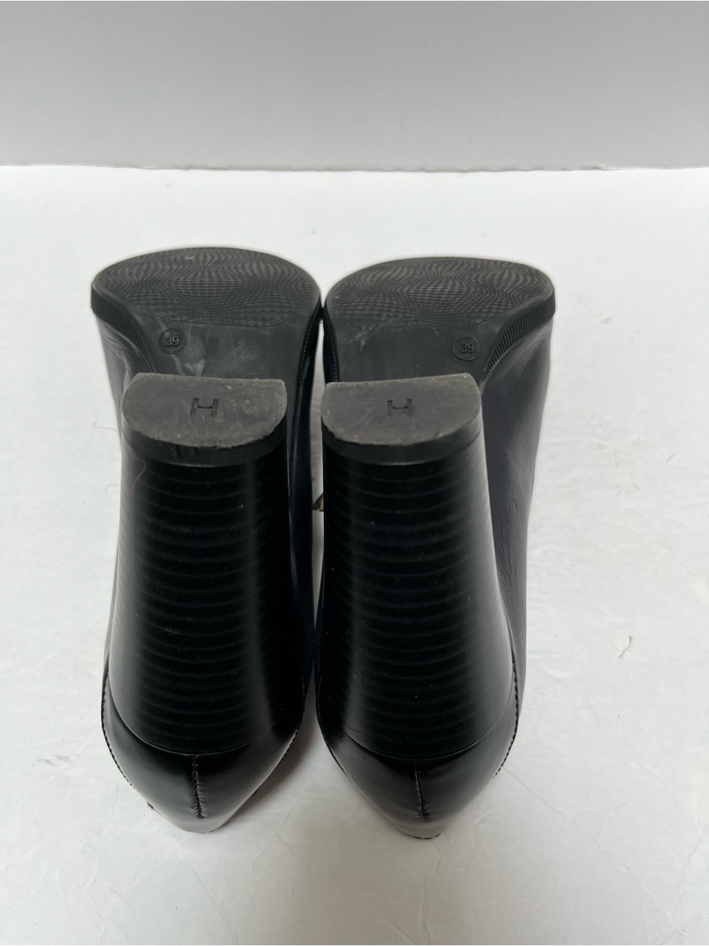 Hispanitas Joy Is a Choice Black Block Heel Point Toe Shoes, Size US8.5/EU39 - Picture 10 of 13